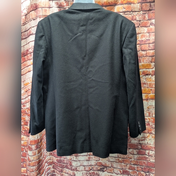 Vintage LL bean wool navy blazer 16P - Picture 4 of 4